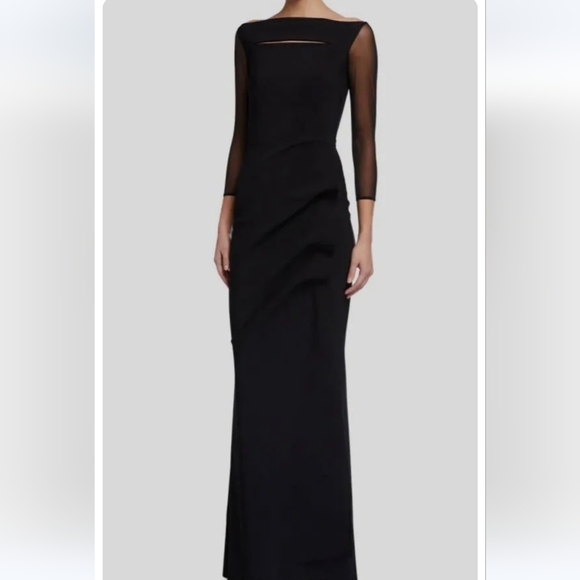 Chiara Boni Dresses & Skirts - Elegant Black Evening Gown